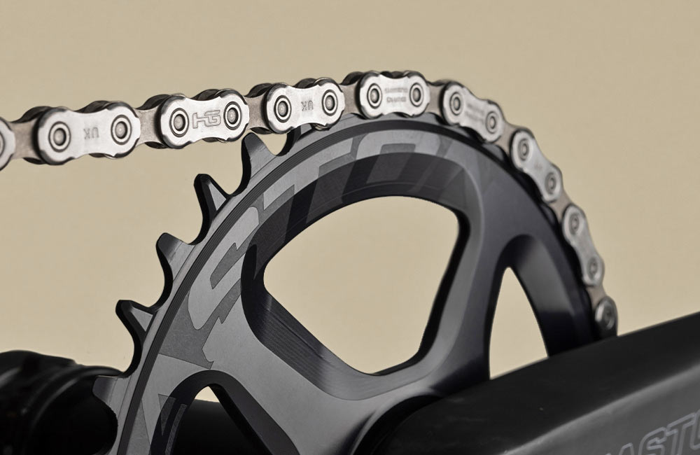Easton Direct Mount 1x GRX gravel chainrings for Shimano 12-speed 12sp HyperGlide+ chain