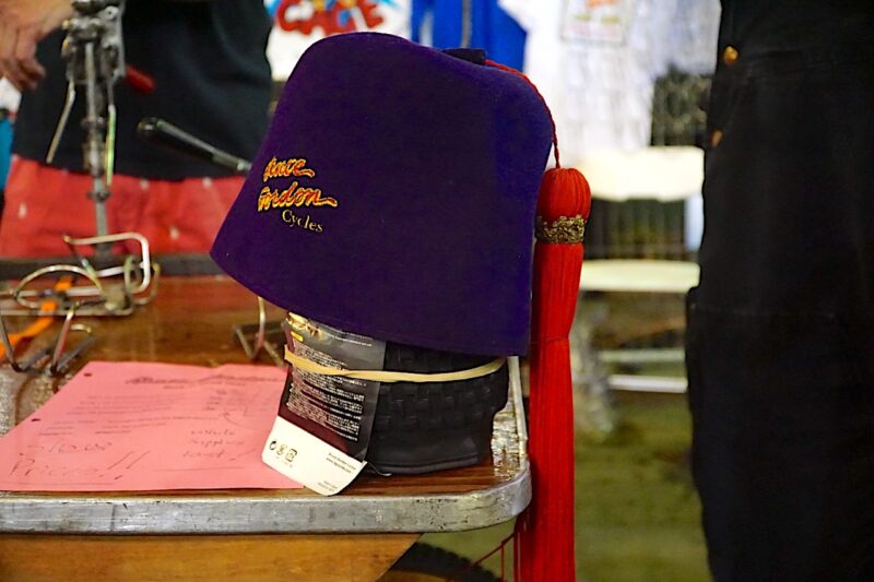 Bruce Gordon Homage the fez