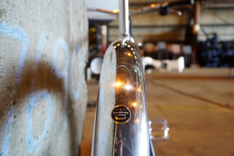 Bender Bicycles' Master of None rear Honjo fender