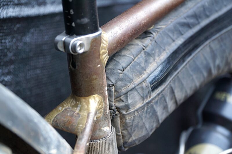 BTCHN Bikes Mullet Gravel Prototype welds