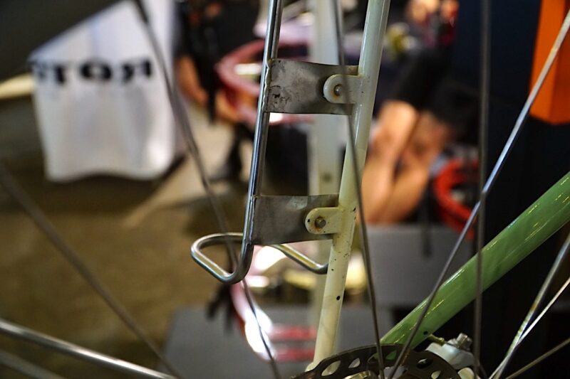 Page Street Cycles clever way to mount cage