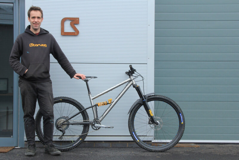 joe mcewan interview starling cycles workshop steel bike manufacturing future mtb geometry technology