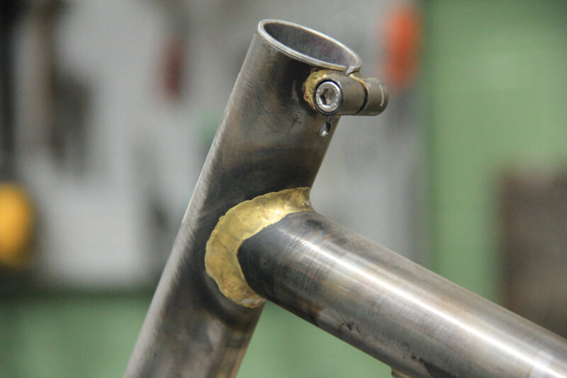 v3 starling test frame efbe tri-tested aluminum shim inside seat tubes prevent seizing