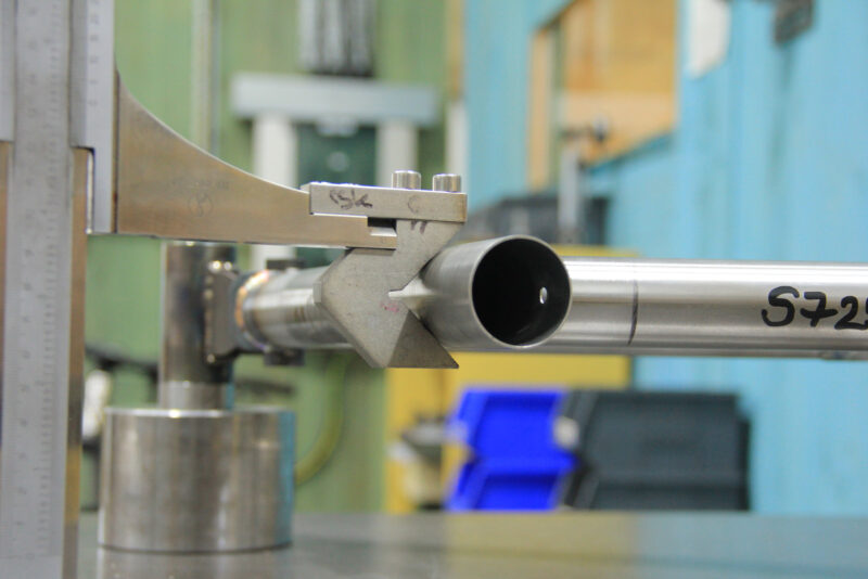 starling cycles front triangle realignment post brazing