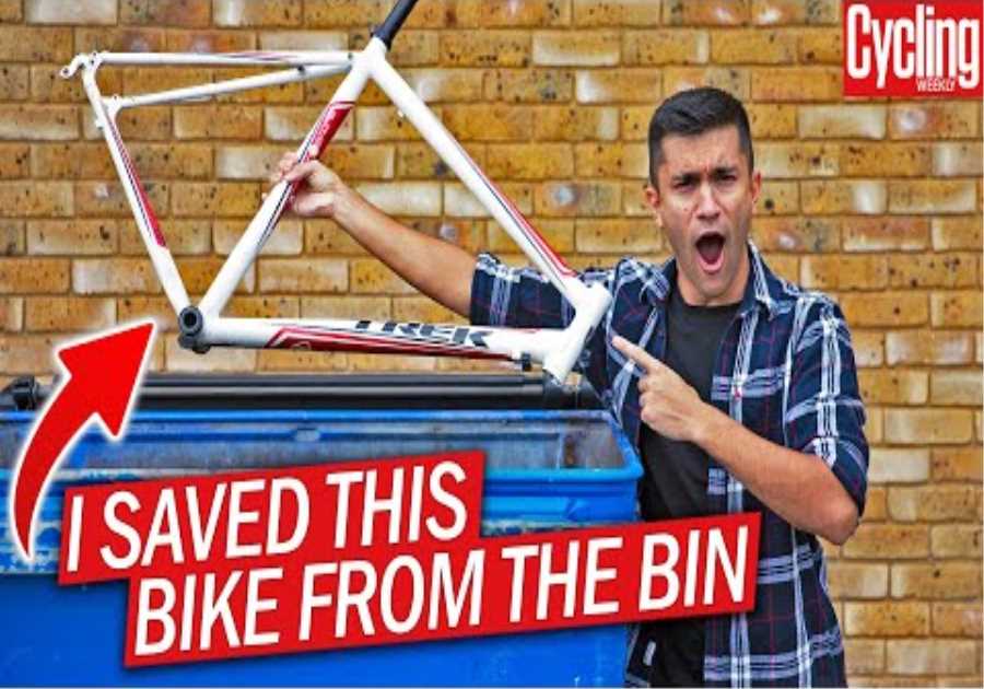 I Saved This Road Bike Frame From Landfill! | Full Restoration + Build
