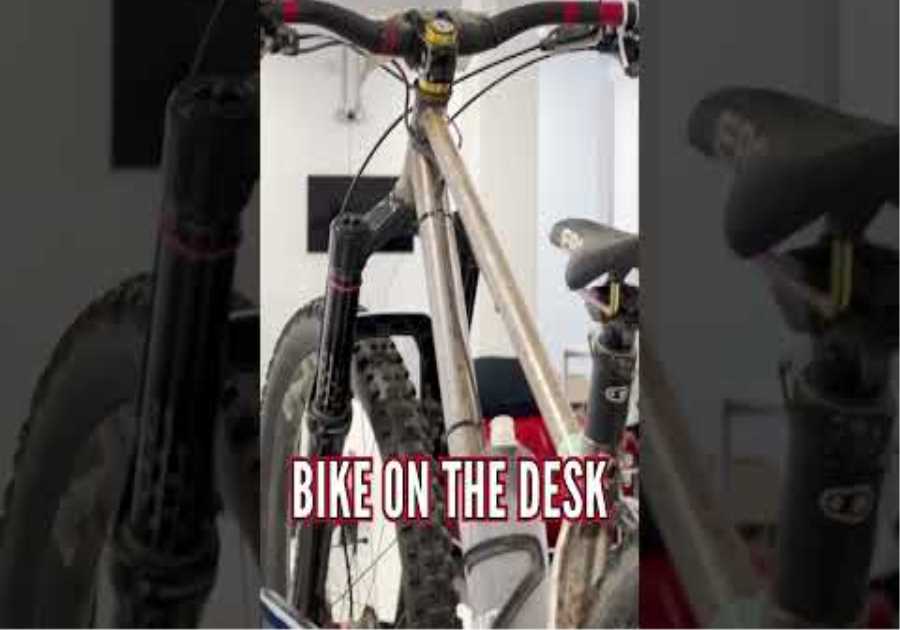 Boss Isn't In The Office... Bike On The Desk! 😎