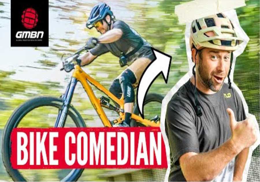 Since When Was Bike Comedy A Thing?! | GMBN Goes Biking With BOBO