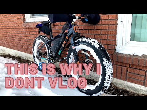 Bikepacking Training Vlog - Episode 1 (Zwift, Fatbiking and Sleep!!)