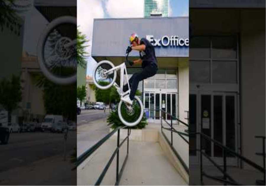 Jump over Railing