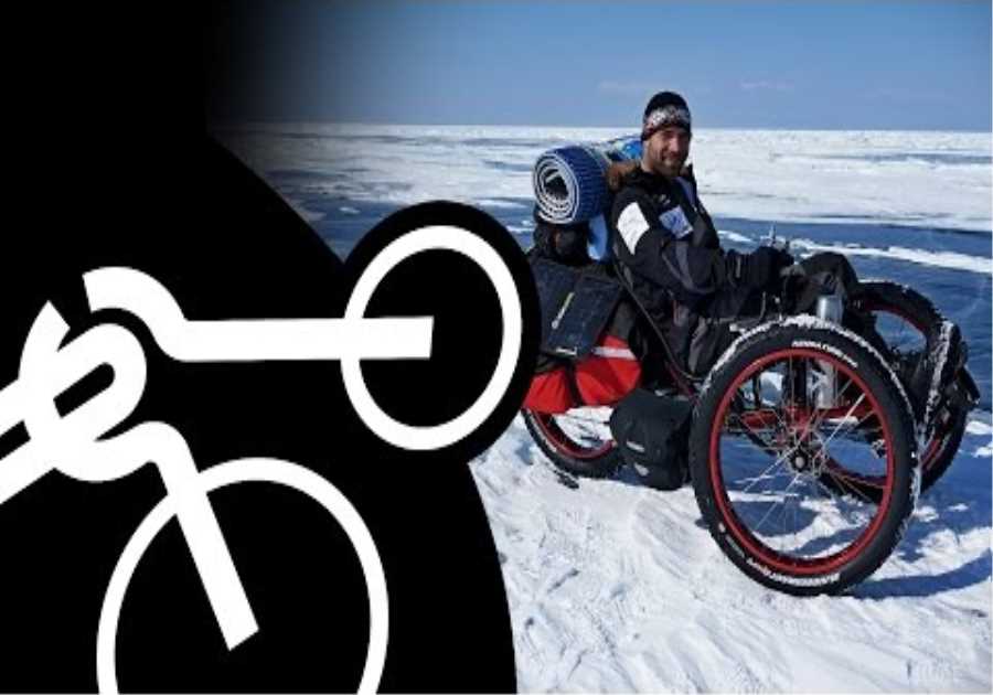 Winter Baikal | Full MOVIE | Baikal Lake Crossing by Recumbent Bike