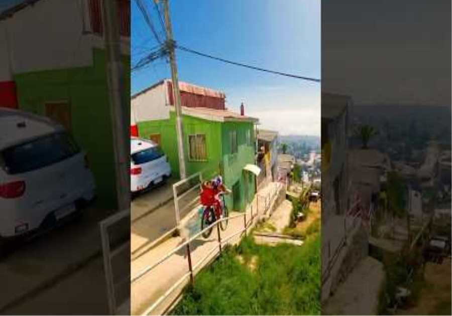 Urban Downhill FPV Shot 🔥