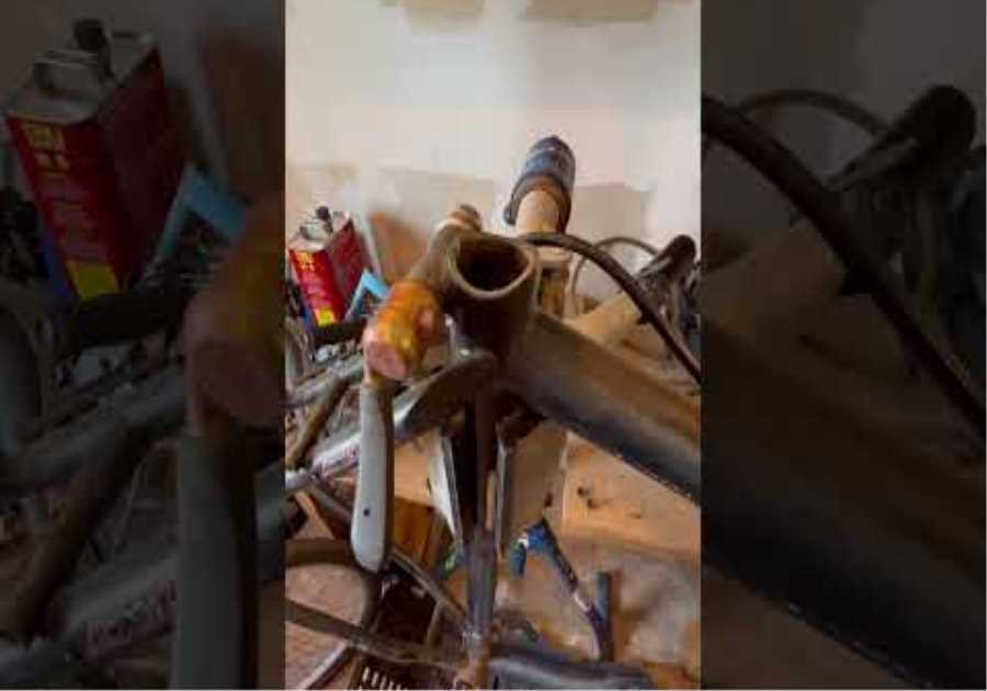 This Scott bike is going to end up being pretty cool! Comment if you know the model/year #retrobike