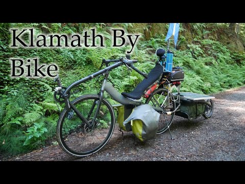Recumbent Bike tour in the Klamath