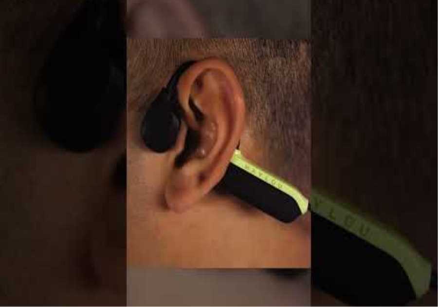 Bone Conduction Headphones Allow You To Enjoy Music While Cycling  #roadbike #worldbycycling