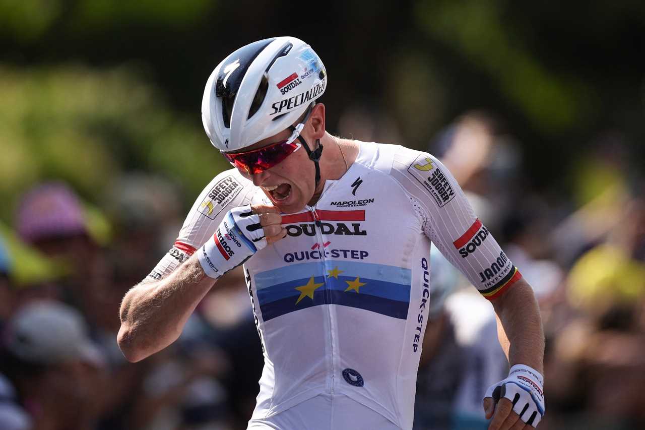 Tour de France Stage 9: Sensational Van der Poel Escape Foiled by Merlier Sprint Win