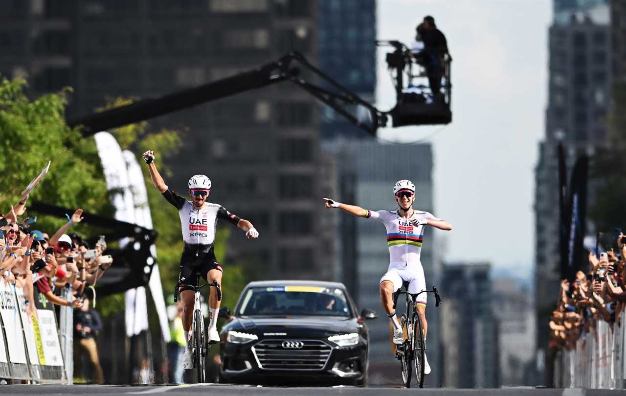 Brandon McNulty Gifted Victory by Tadej Pogačar in GP Cycliste de Montréal