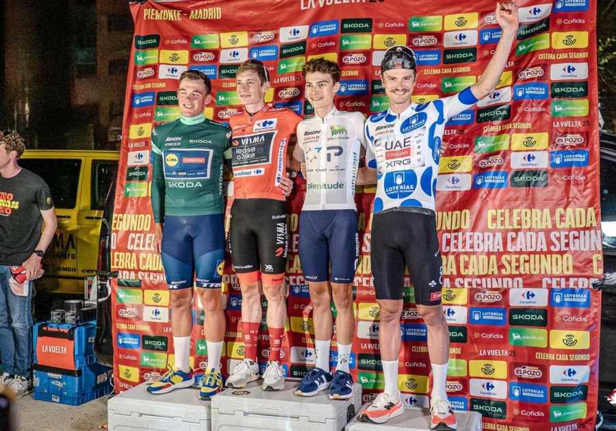 Vingegaard Reveals it was Pidcock’s Mom Who Sparked Vuelta’s Improvised Secret Podium