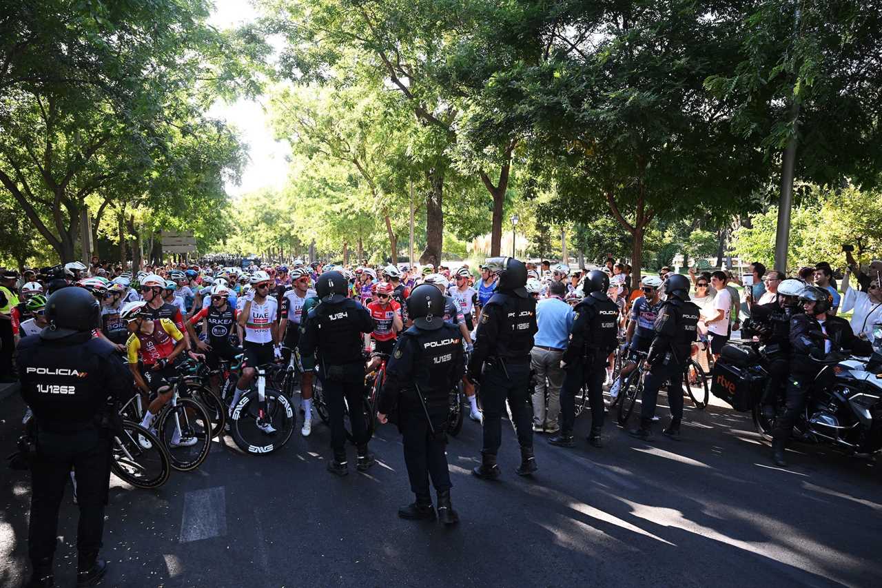 Vuelta a España Stage 21: Final stage is Abandoned after Protesters Block Madrid Finishing Circuit