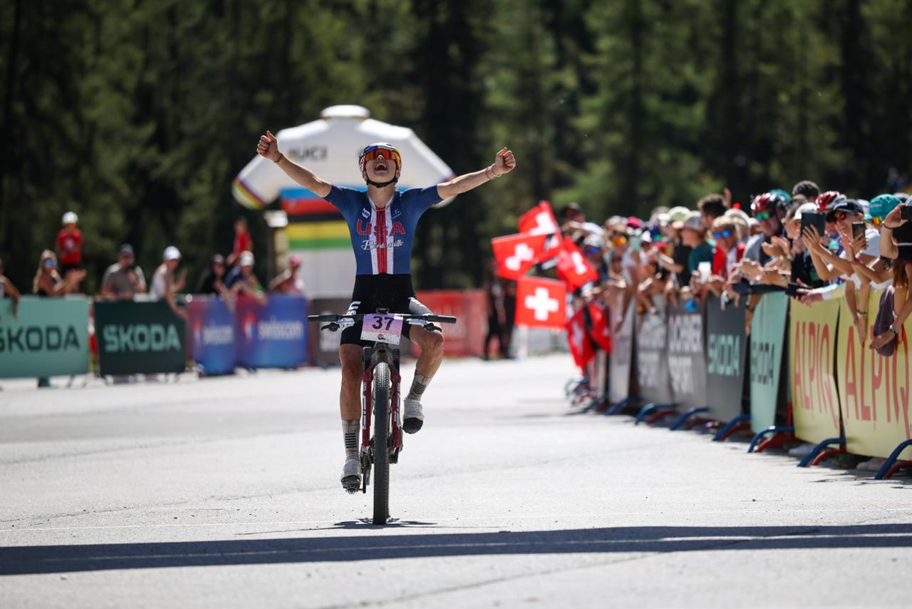Courtney, Swenson Sweep Marathon Golds at MTB Worlds