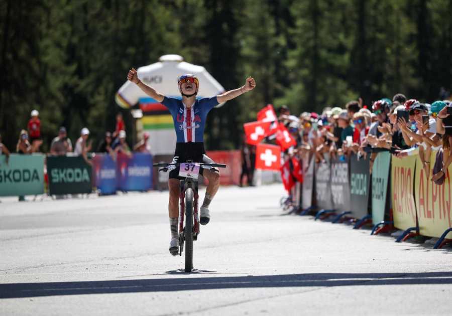 Courtney, Swenson Sweep Marathon Golds at MTB Worlds