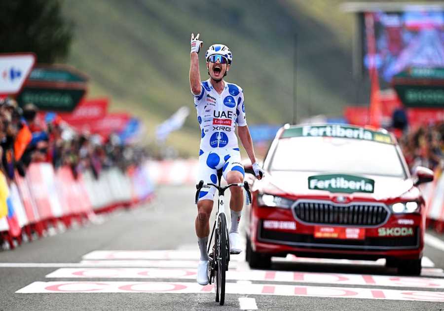 Vuelta a España Stage 10: Vine Makes it 4 for Team UAE, Træen Loses Red in Mountaintop Brawl