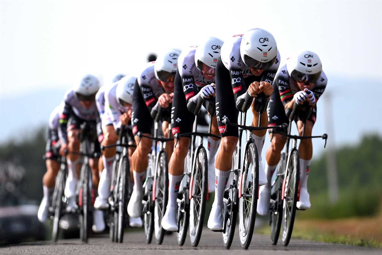 Vuelta a España Stage 5: UAE Speeds to Win in Team Time Trial, Vingegaard Seizes Red Jersey