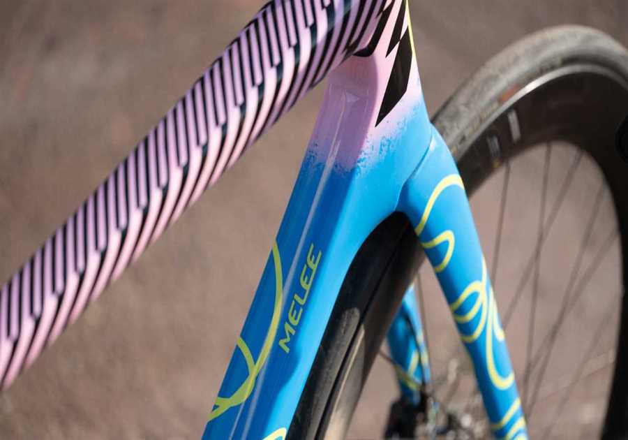 Black Magic Paint Creates a Wild Pink and Blue Enve Melee