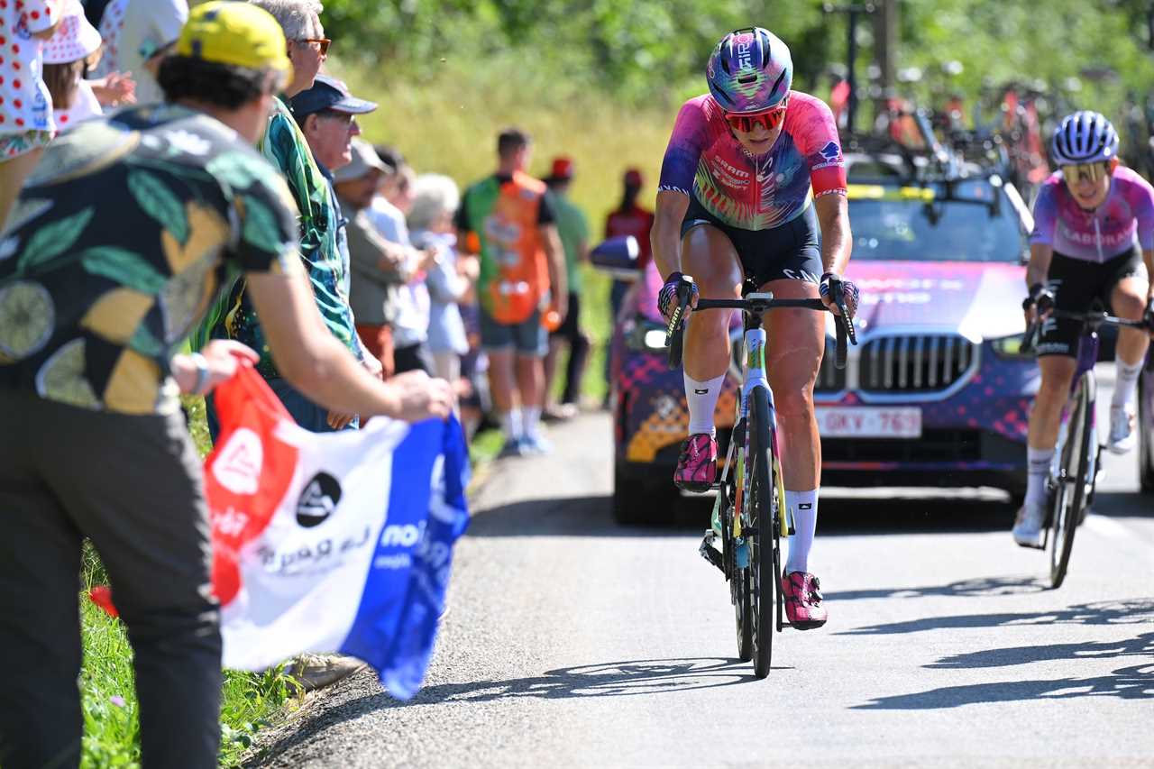 ‘When It Comes to My Leg, I Can’t Risk It’: Six Year Old Injury Forces Chloe Dygert Out of Tour de France Femmes
