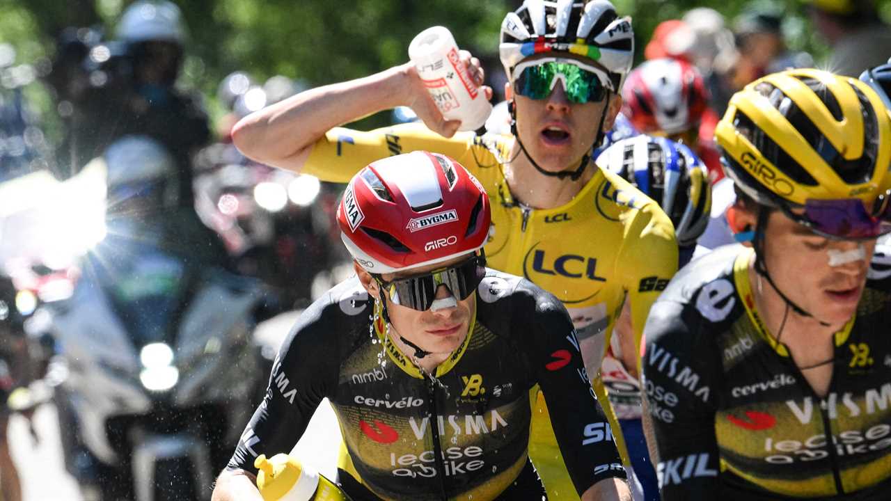 Temperature Testing: Was Vingegaard at a Disadvantage to Pogačar at the Tour Because of His Jersey Color?