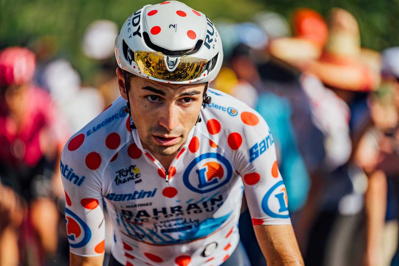 Outrageously Sticky Bottles Bury the Polka Dot Dreams of Martinez at the Tour de France