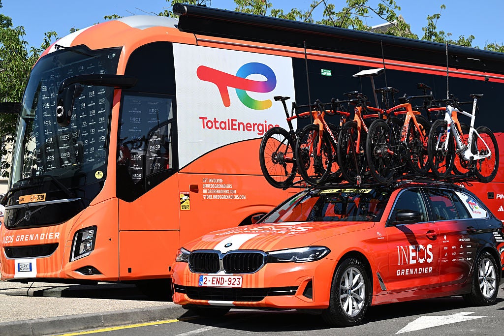 Shocking Scenes at Tour de France: Ineos Grenadiers Team Car Plows into Spectator