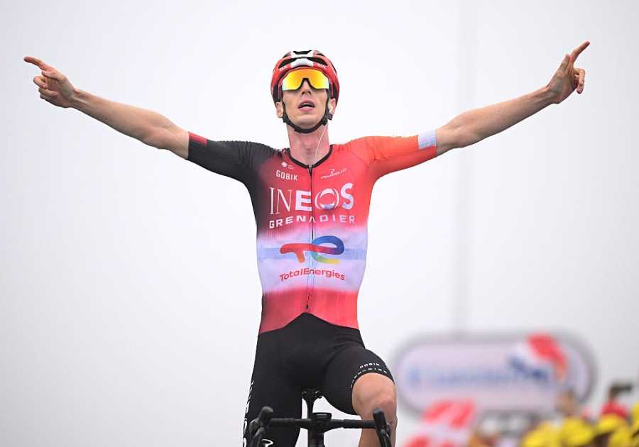 Tour de France Stage 14: Arensman Ends Long Wait for Ineos, Pogacar Gains Seconds on Vingegaard