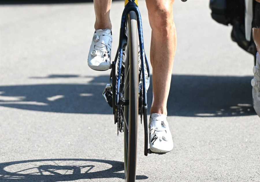 Primož Roglič Was Showing Some Ankle at the Tour de France
